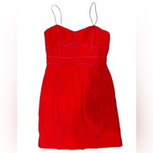 Banana Republic Red wool blend Dress size 6P